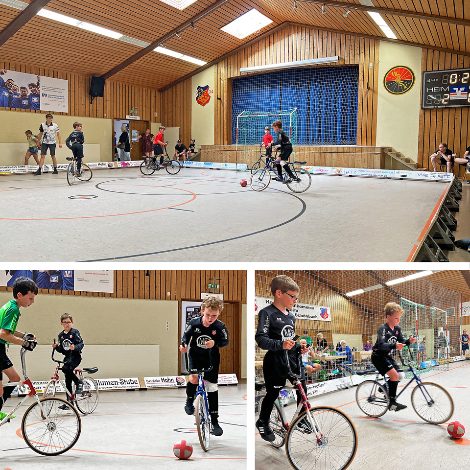 Weilemer U11-Radballer sorgen für Hochspannung bis zum Schluss