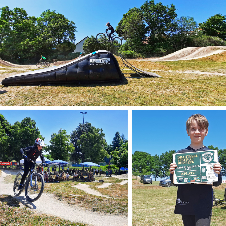 Erfolgreicher 2. Platz für Fabian Ott beim Drahtesel Festival im fränkischen Diespeck